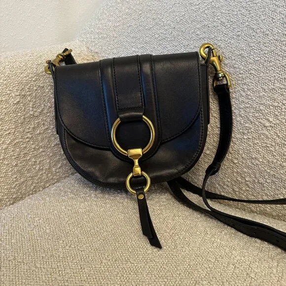 Frye Small Ilana Harness Leather Saddle Bag - Picture 7 of 12